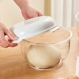 Pizza Dough Proofing Box with Lid,Clear Transparent Dough Rising Container for Bread, V1366-AZ2-W-16624