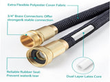75FT Expandable Hose with 8 Spraying Modes, Shut-Off Valve, Handy Water Pipe for Watering V1259-DP01-A-2788