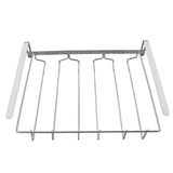 Wine Glass Holder Stainless Steel Punch Free Wine Glass Rack Under Cabinet for Home Goblet Storage V1294-YM0718-3118220216911