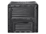 Garden Compost Bin 300 L, BPA Free Composter, Large Capacity Outdoor Composting Bin with Top Lid and V952-GDSDFXHSPP80WX06WV0