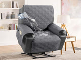 100% Waterproof Recliner Chair Cover Nonslip Stay in Place Electric Power Lift Slipcovers Fitted V1259-DP01-A-4442