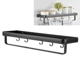 50cm Multifunctional Wall Mounted Kitchen Shelving Bathroom Storage Rack Bottle Holder V1294-YM0718-3112200133213