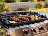 Toque 50.5cm Reversible Cast Iron Griddle Pan Non-Stick KT1020-AU