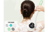 Electric Back Scrubber Body Brush Exfoliating Bath Brush for Shower - Green V1263-JX-6505-1