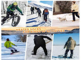 rechargeable socks, 5000mAh battery, socks for men, socks for women, outdoor V1102-936-06132-ORG-FREESIZE