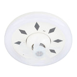 11.8in 60W Ceiling Fan with Light E27 LED Dimmable Ceiling Fans with Remote Control 3 Speeds 5 V1294-YM0706-3119230096711