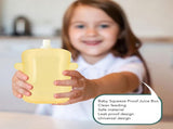 Cosensi - Squeeze Pouch Holder for Baby Food and Toddlers in Yellow with Keywords Baby Products, V1189-WXFBOL-129-1