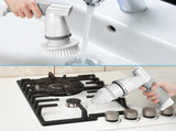 Electric Spin Scrubber, Bathroom Shower Electric Scrubber for Cleaning Tub/Tile/Floor/Sink/Window, V1192-AZ-W-0477