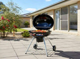 Outdoor BBQ Smoker Portable Charcoal Roaster V264-OTF-518S-BLK