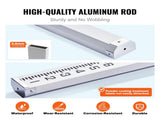 Aluminum Grade Rod, 18-Feet/10ths 6 Sections Telescopic Measuring Rod,Double-Sided Scale 1/10ft V952-YZCLG18YCFEEKTCTHV0