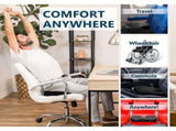 Cooling Gel Seat Cushion for Long Sitting - Memory Foam Chair Pillow for Sciatica Pain Relief V1369-AZ3-W-04760