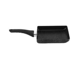 Tamagoyaki Rectangular Non-Stick Saucepan, Black Plastic Handle Omelet Frying Pan V1263-JX-2975