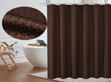 Shower Curtain Or Liner Fabric, Soft Hotel Quality Cloth Shower Liner, Light-Weight & Machine V1366-AZ2-W-12716