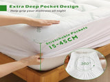 800GSM Mattress Topper Viscose Derived from Bamboo, Thick Pillowtop Fitted Mattress Cover with 45cm V1317-TOP-AUK-CL-LV