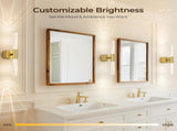 Battery Operated Wall Sconce Set of 2 Rechargeable Battery Powered Wall Light with 12000mAh Wireless V1171-CB-BOM001622