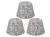 3pcs Flower Fabricshade Multipurpose Innovative Exquisite Modern Style Patterned Clip On Candle V1294-YM0901-3119240099011