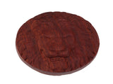 Magnetic Push Slider Stress Relief Handmade Rosewood Crafted Rotating Fidget Toys for ADHD Lion Head V1294-YM0706-3115230080014
