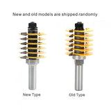 1/2 Inch Shank Finger Joint Router Bit Woodworking Milling Cutter with Bearing V1366-AZ2-W-18434