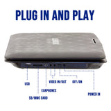 15.4" Swivel Portable DVD Player & Screen, Rechargeable Entertainment V196-PDVD1500