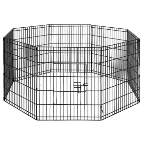 i.Pet 30" 8 Panel Dog Playpen Pet Fence Exercise Cage Enclosure Play Pen PET-DOGPLAYPEN-30