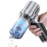 4-in-1 Car Vacuum Cleaner Home Use Foldable Mini Portable Blower V1263-JX-7245