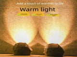 Solar Rock Garden Light - Outdoor LED Landscape Light with Solar Panel, Waterproof Stone Effect Lamp V888-ELOSUNG54953