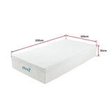 King Single 30cm Green Tea Memory Foam Mattress Cooling Comfort with CertiPUR-US Certified Foam V63-826491