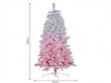 Christabelle 1.8m 6ft Pink Ombre Christmas Tree Pre Lit Warm White LED Foliage Artificial Indoo 112_WFLPO6