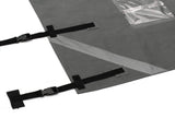 RV Towing Cover,Caravan Covers Protector Waterproof for Motorhome Nylon 86.6 x 68.10 Inch Grey V1369-AZ3-W-02753