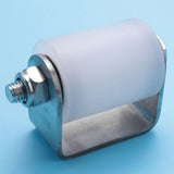 2Pcs Slide Gate Guide Roller 3 Inches Hard Nylon Sliding Rolling Gates Guider Heavy Duty Ball V1192-AZ-W-22099