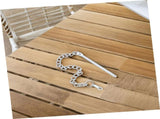 3pcs Reliable Steel Fixing Accessories for Garden Patio Parasols Compatibility for Support V1188-WTJ-LZZ-00822