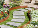 Steel Landscape Edging, 6 Packs 40 x 6 in Weather-Resistant & Pre-Rust Metal Landscape Edging, V952-NHGJSPZ6PCS4V29W9V0