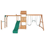 Lifespan Kids Coburg Lake Play Centre with Green Slide V420-LKPC-COLAKE-GRN