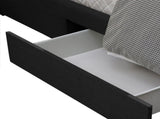 Levede Queen Bed Frame Fabric Tufted Dark Grey BF1012-Q-DG