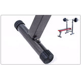 Adjustable Weight Bench Fitness Home Multi Gym Flat Press Incline Squat Rack V610-WEIBEN