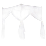 Luxury Princess Three Side Openings Post Bed Curtain Canopy Netting Mosquito Net Bedding V1294-YM0901-JY19763-01