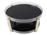 Double Layer Rotating Makeup Organizer Multifunctional Rotating Cosmetic Shelf for Home Translucent V1294-YM0706-3118230172411