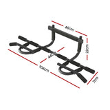 Everfit Pull Up Bar 104CM Doorway Chin Up Horizontal Bar Gym PUB-A-L-BK