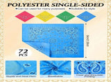 72 Pieces Paisley Bandanas Bulk Cowboy Paisley Bandanas Unisex Head Wrap Scarf for Western Party V1258-DP02-F-939