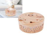 700ml Colorful LED Night Light Aroma Humidifier Light Wood Grain Aroma Diffuser V1294-YM0901-3113210017913