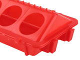 10 Set Flip Top Chick Feeder Waterer Plastic Quail Small Poultry Feeding Tray 12 Trough Dish V1294-YM0901-3111240273311