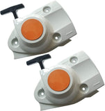 Recoil Starter Assembly for Stihl Chainsaw TS410 TS420 Concrete Cut-Off Saw 4238-190-0300 - Gray V1107-146-06682-GRY-2PACK