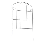 Decorative Garden Arched Border Iron Metal Wire Panel Dog Rabbits Ground Stakes V1294-YM0901-3111240296211