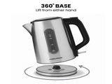 Morphy Richards Equip Stainless Steel Kettle and Toaster Set - 1.7L Jug Kettle & 2 Slice Toaste MREQ-17KT-2STS