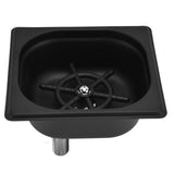 Glass Rinser Stainless Steel Automatic Cup Washer Cleaner for Bar Pub Restaurant Coffee Shop V1294-YM0523-3118210190512