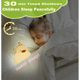 Music Duck Silicone Night Light - USB Rechargeable, Touch Sensor, Three Brightness Levels, Timer V1370-AZ4-25444