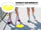 Worgeous 14 Pcs Disc Agile Soccer Cones Training Equipment Child Yellow V1189-LWWAL-20260327-03492