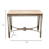 Vintage Style French Country Console Table 118cm V637-37077CON