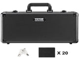 Graded Card Storage Box, 4 Slots, Graded Sports Cards Holder Carrying Case with Key Lock Foam V952-FJKSNHYCSKK1V3VTKV0