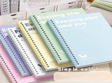 Spiral Notebooks,6-Pack College Ruled Notebooks,Perforated No-Bleed Premium Paper, A4/B5 Spiral V1366-AZ2-W-20771